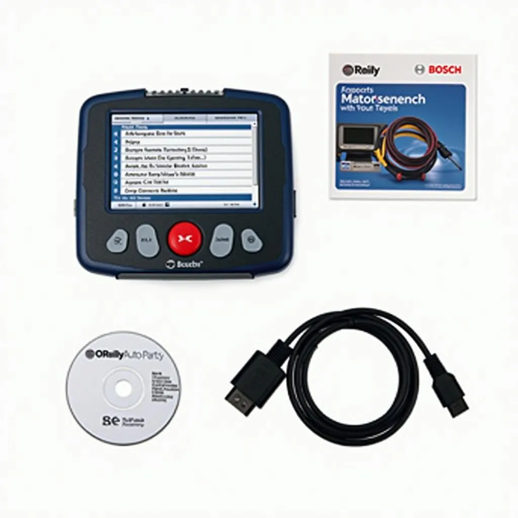 Scanner OBD 1300 Bosch Full Set O'Reilly Auto Parts