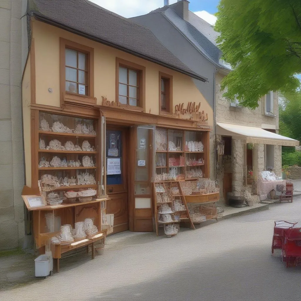 Boutique de souvenirs à Saint-Laurent-des-Autels