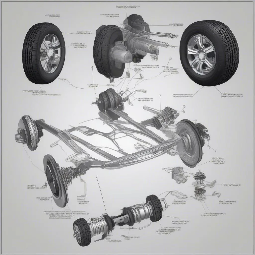 Suspension Cadillac STS 2006