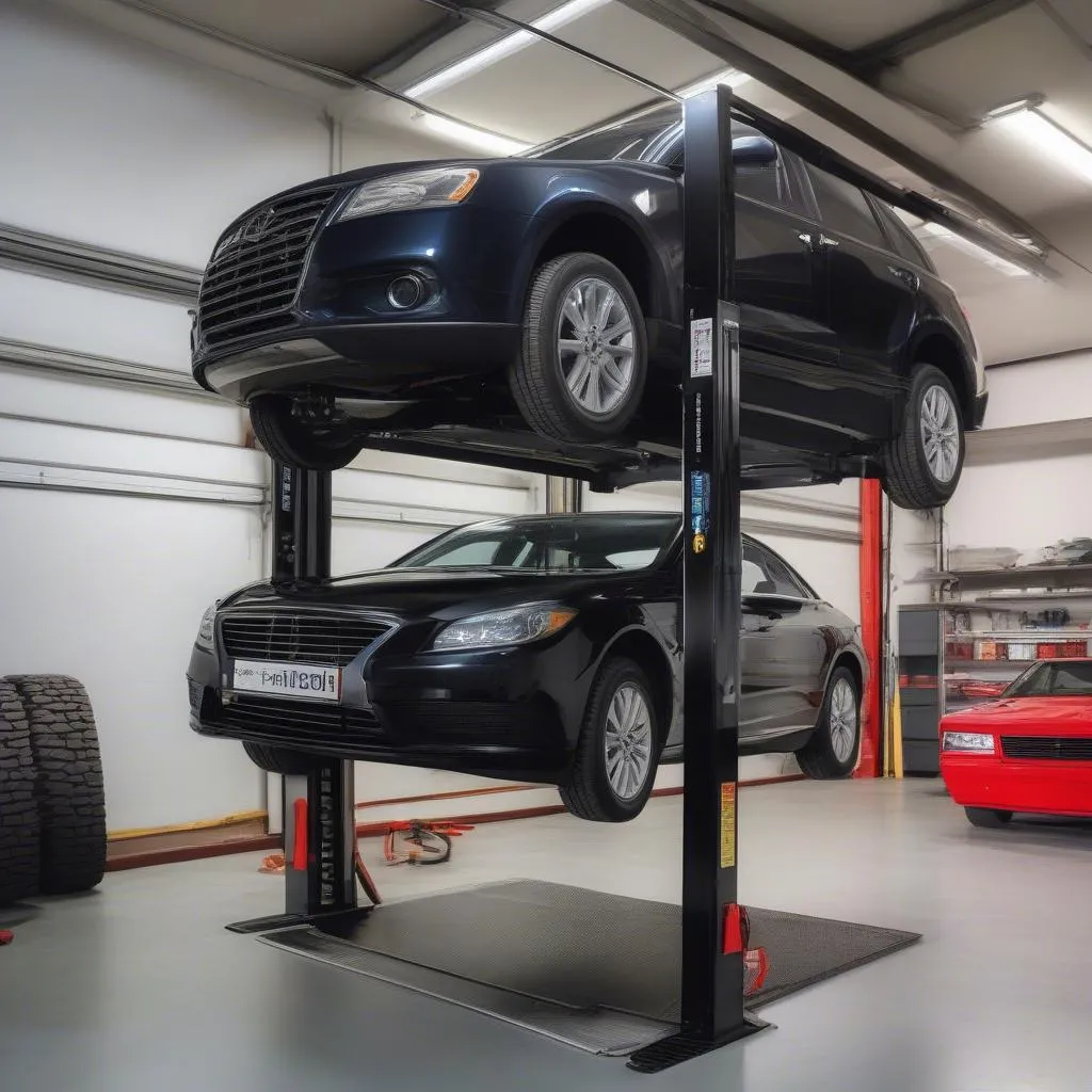 two post car lift