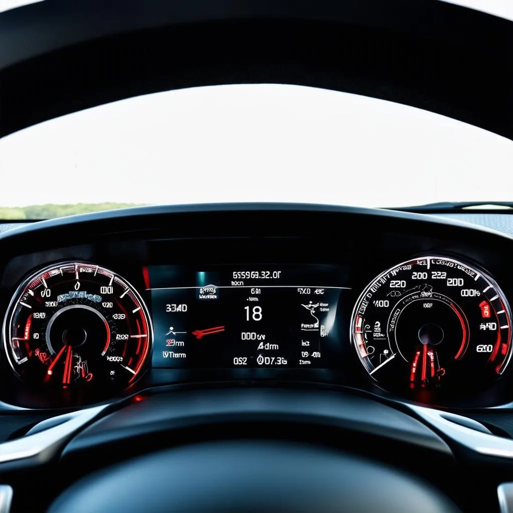 Car Engine Dashboard