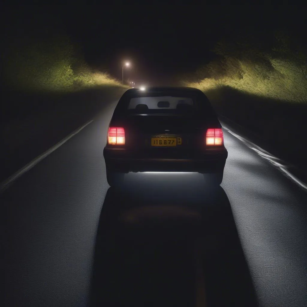 Eclairage de voiture