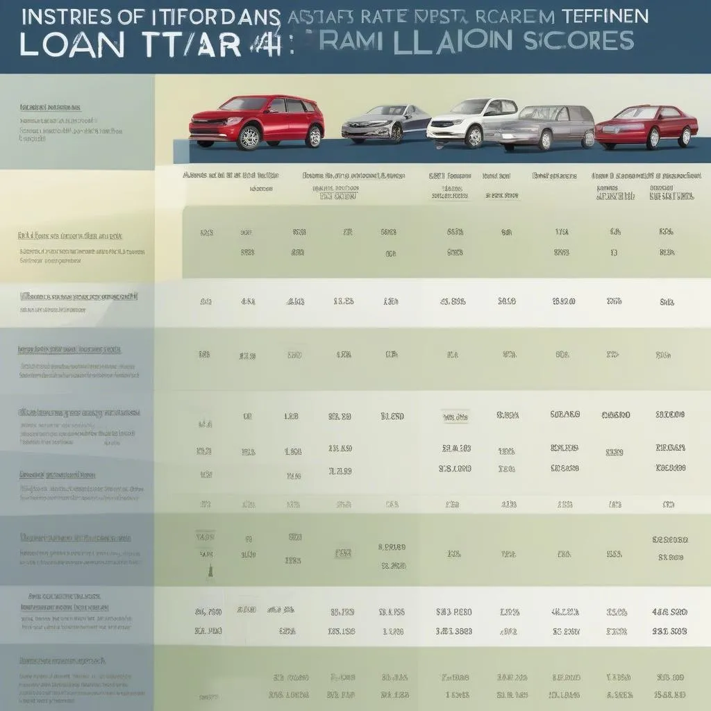 Comparaison des taux d’intérêt des prêts automobiles