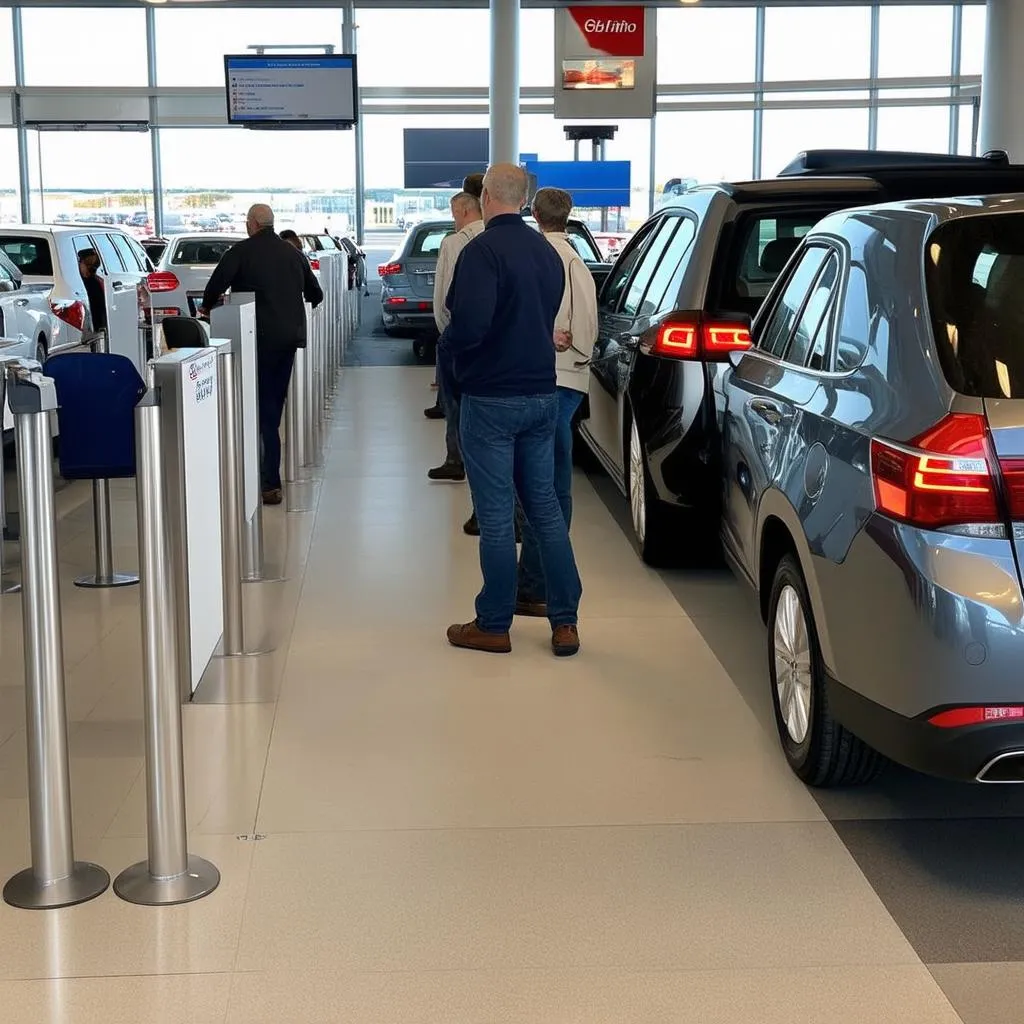 Location de voiture à l'aéroport de Madison