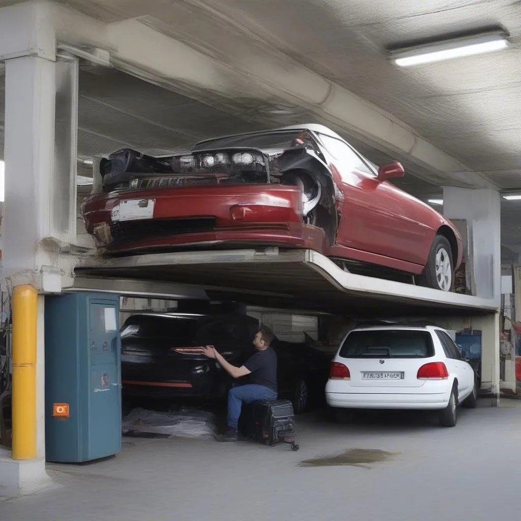 Garage automobile à Winchester