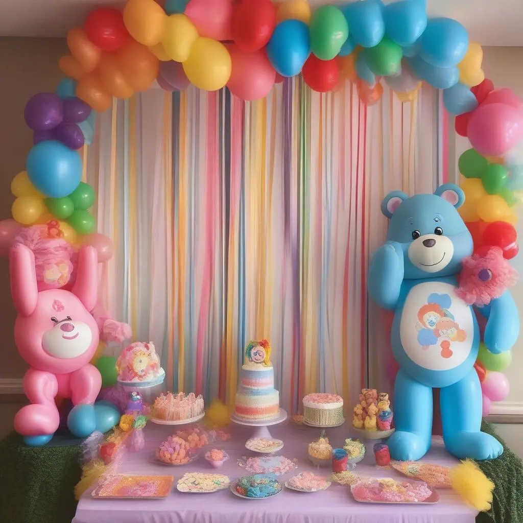 care bear birthday party