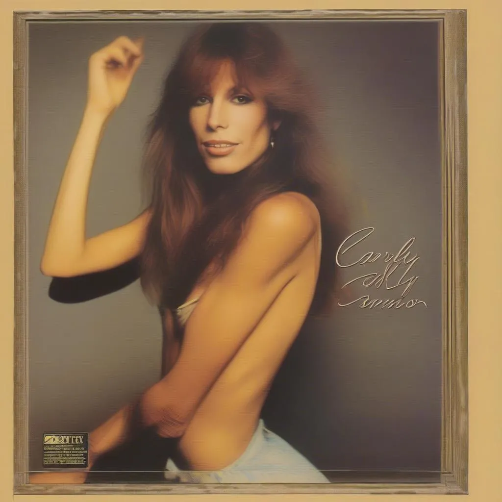 Carly Simon's album cover