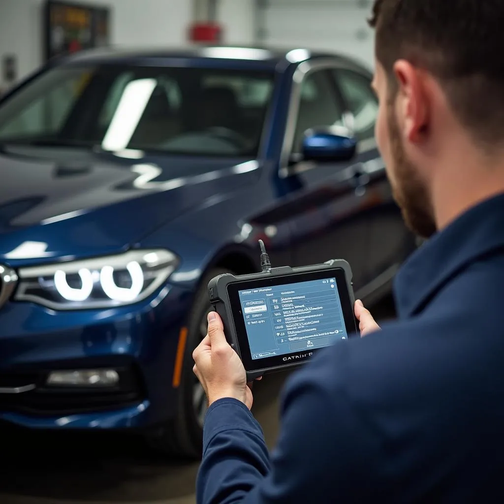 Diagnostic et réparations de la BMW Série 5 avec Carnac Maître Autel Fossati