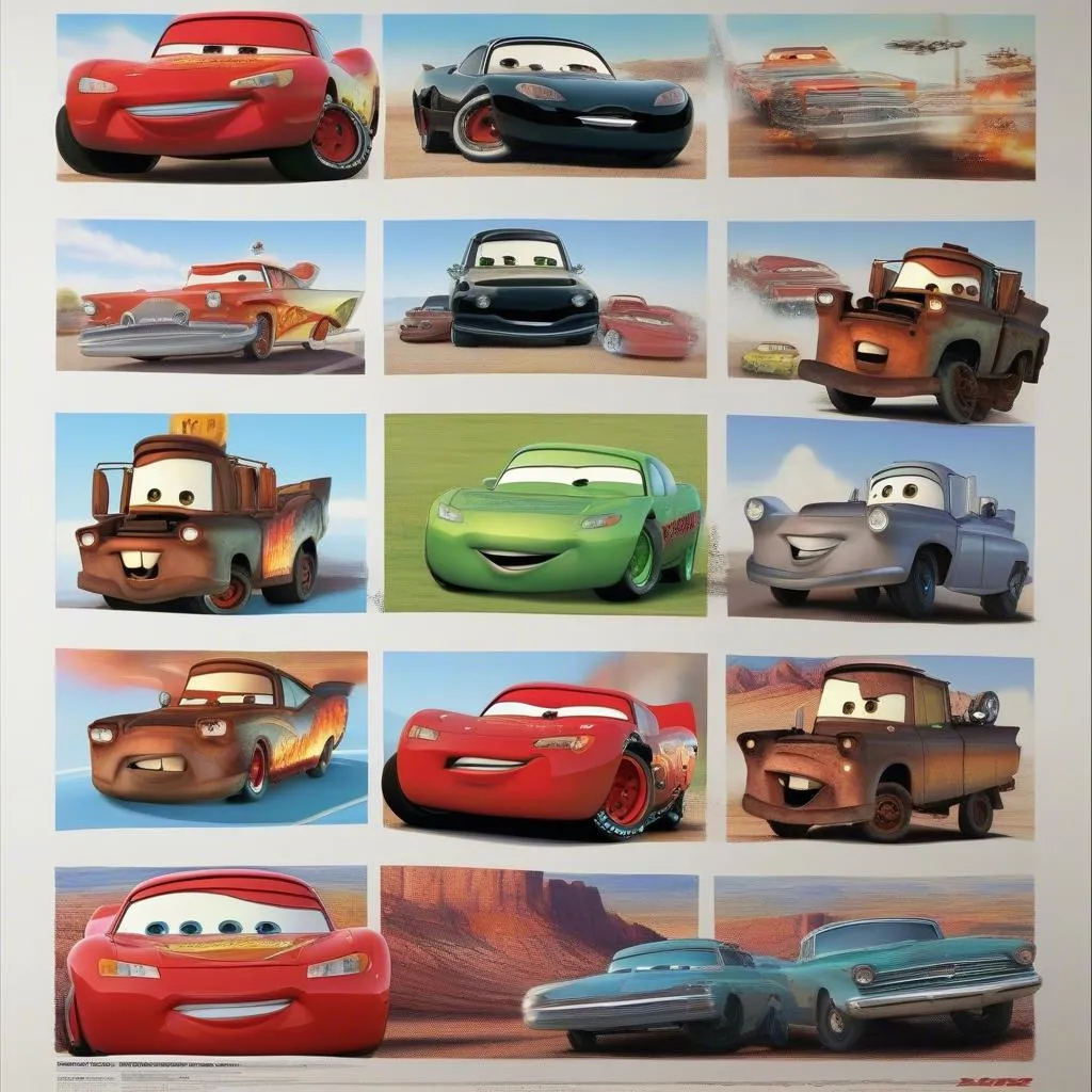 Cars Movie Poster