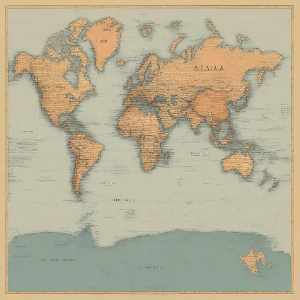 Carte du monde