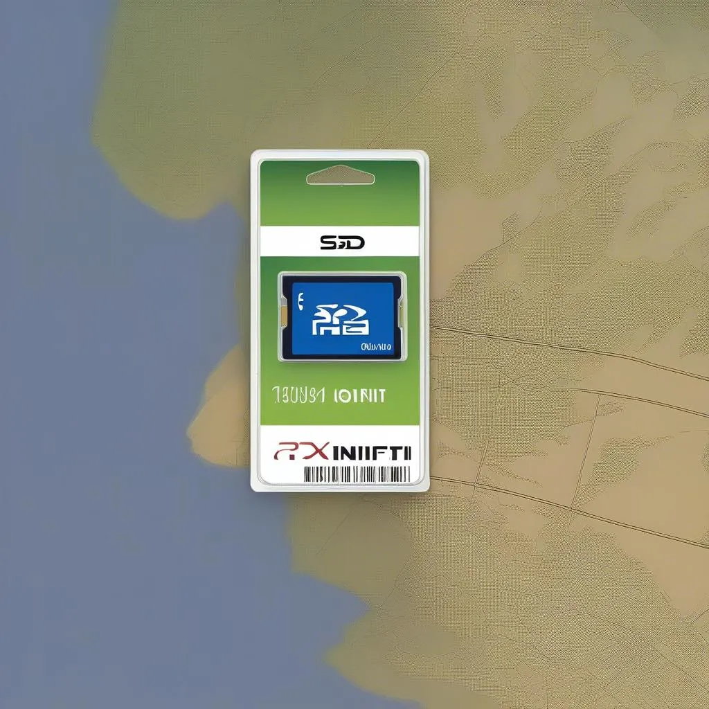 Carte SD de navigation pour Infiniti Q50