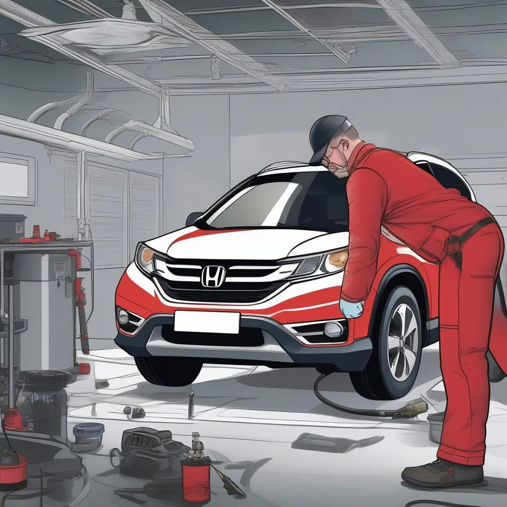 Problème de catalyseur sur Honda CR-V avec code P0420