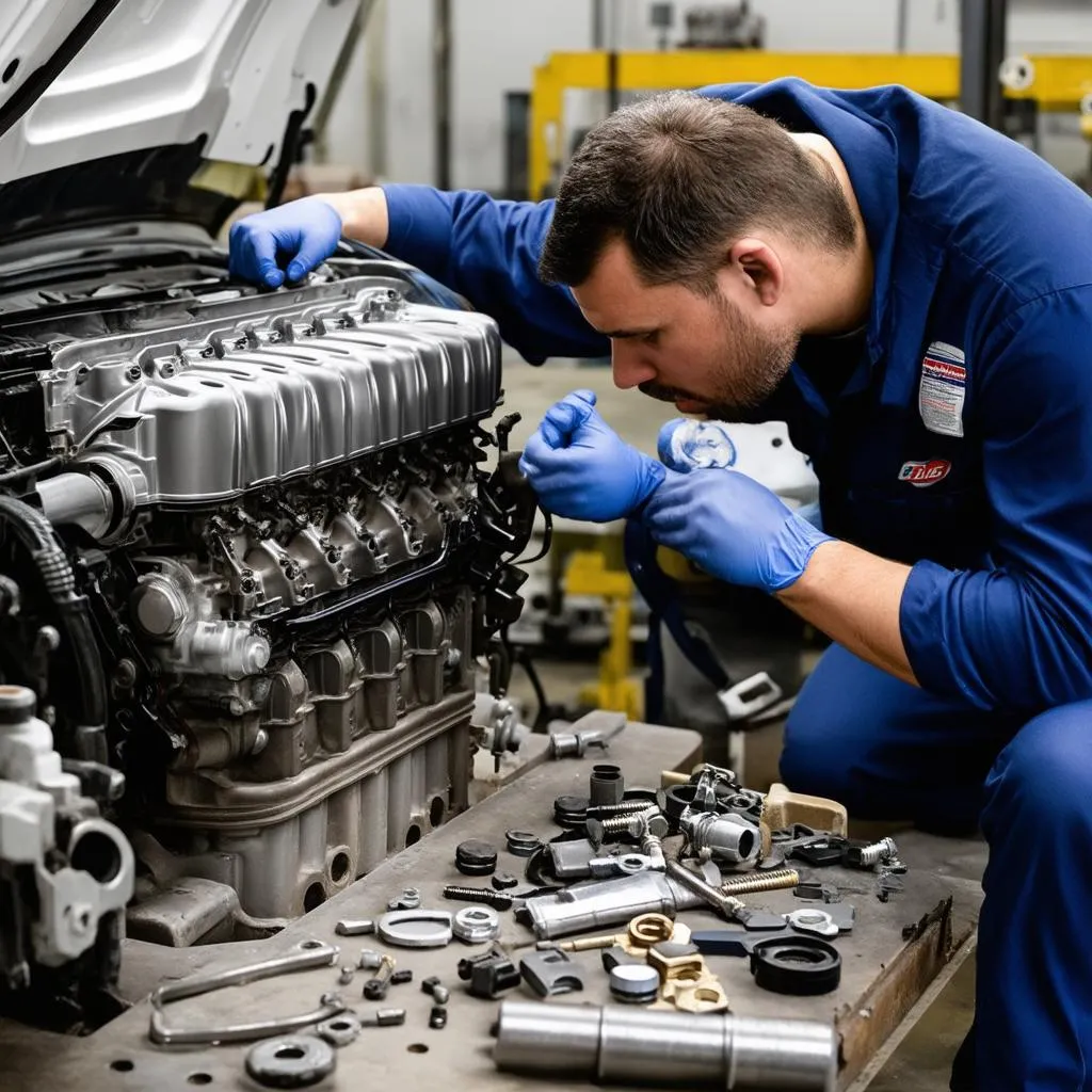 Pièces de rechange pour le moteur CBFA