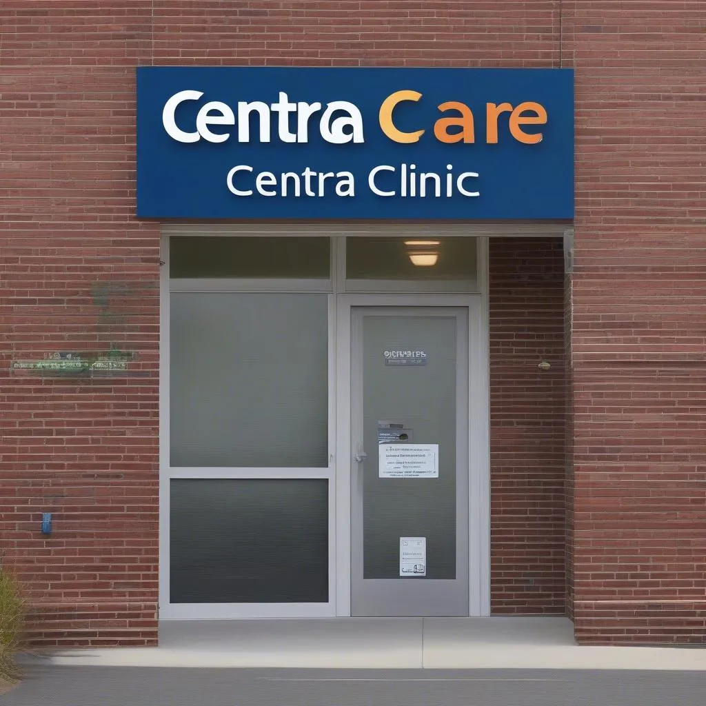 Enseigne Centra Care Clinic