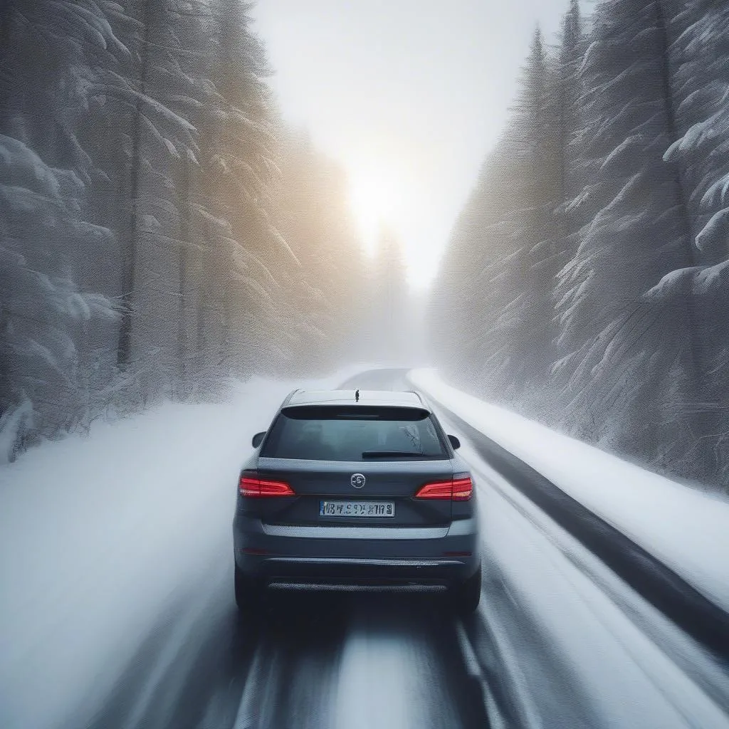 Chaînes à neige pour voiture : sécurité sur les routes enneigées en France