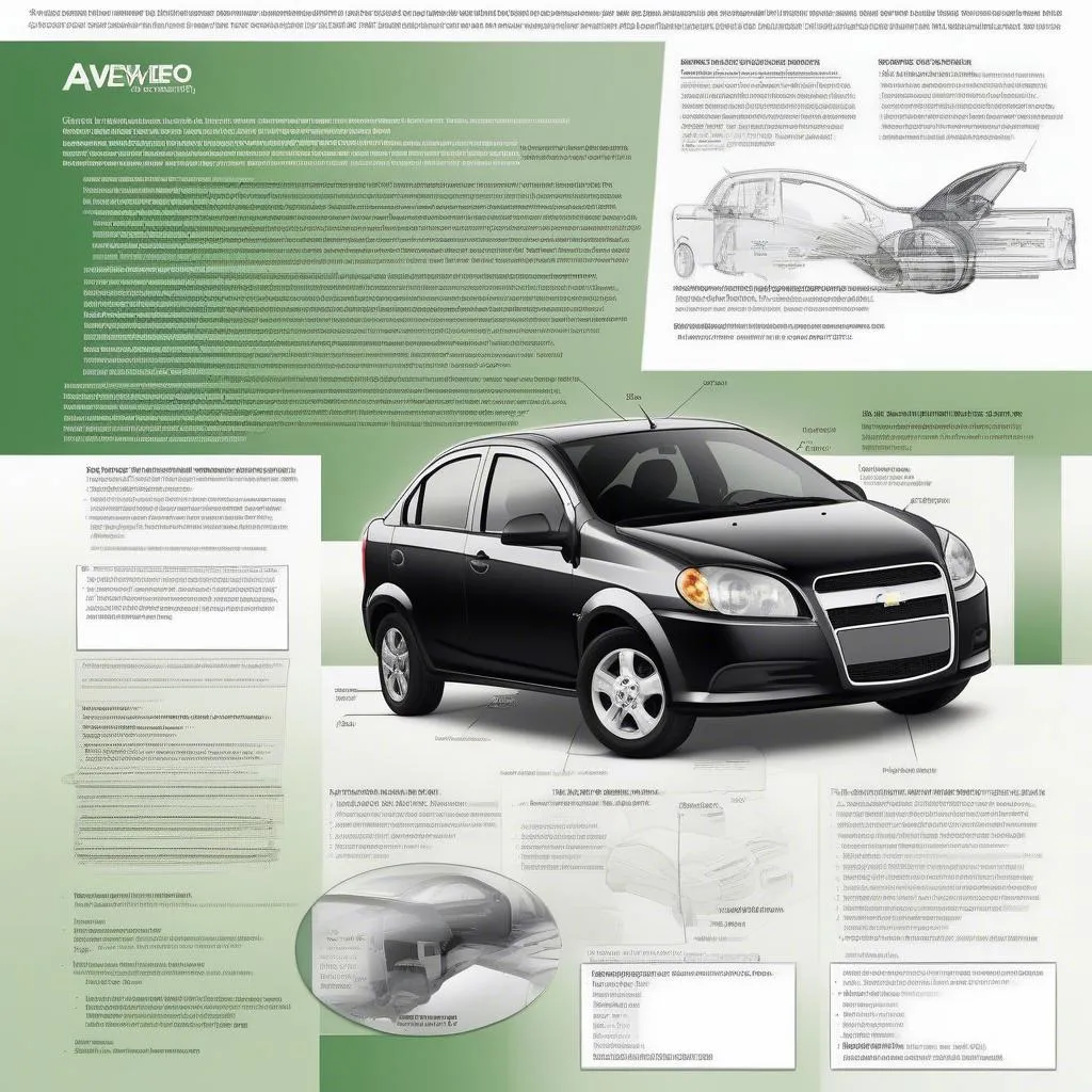 Le manuel du propriétaire d'une Chevrolet Aveo avec des informations sur le système OBD-II