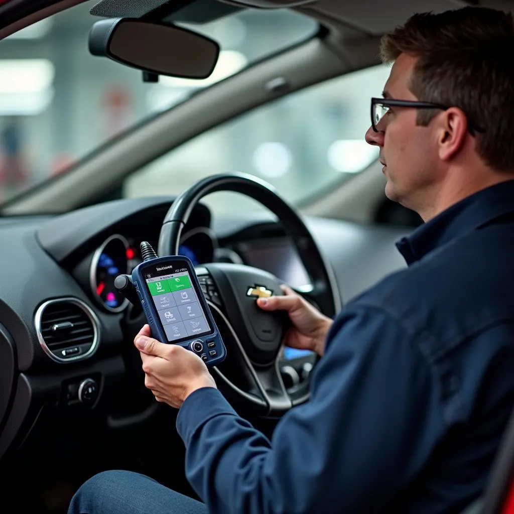 Diagnostic Chevrolet Cruze avec OBD