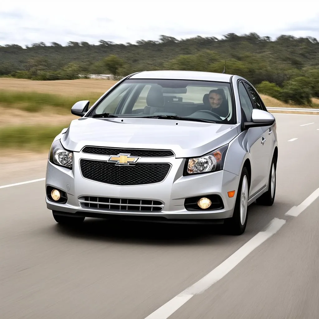 Chevrolet Cruze 2012 fuel efficiency