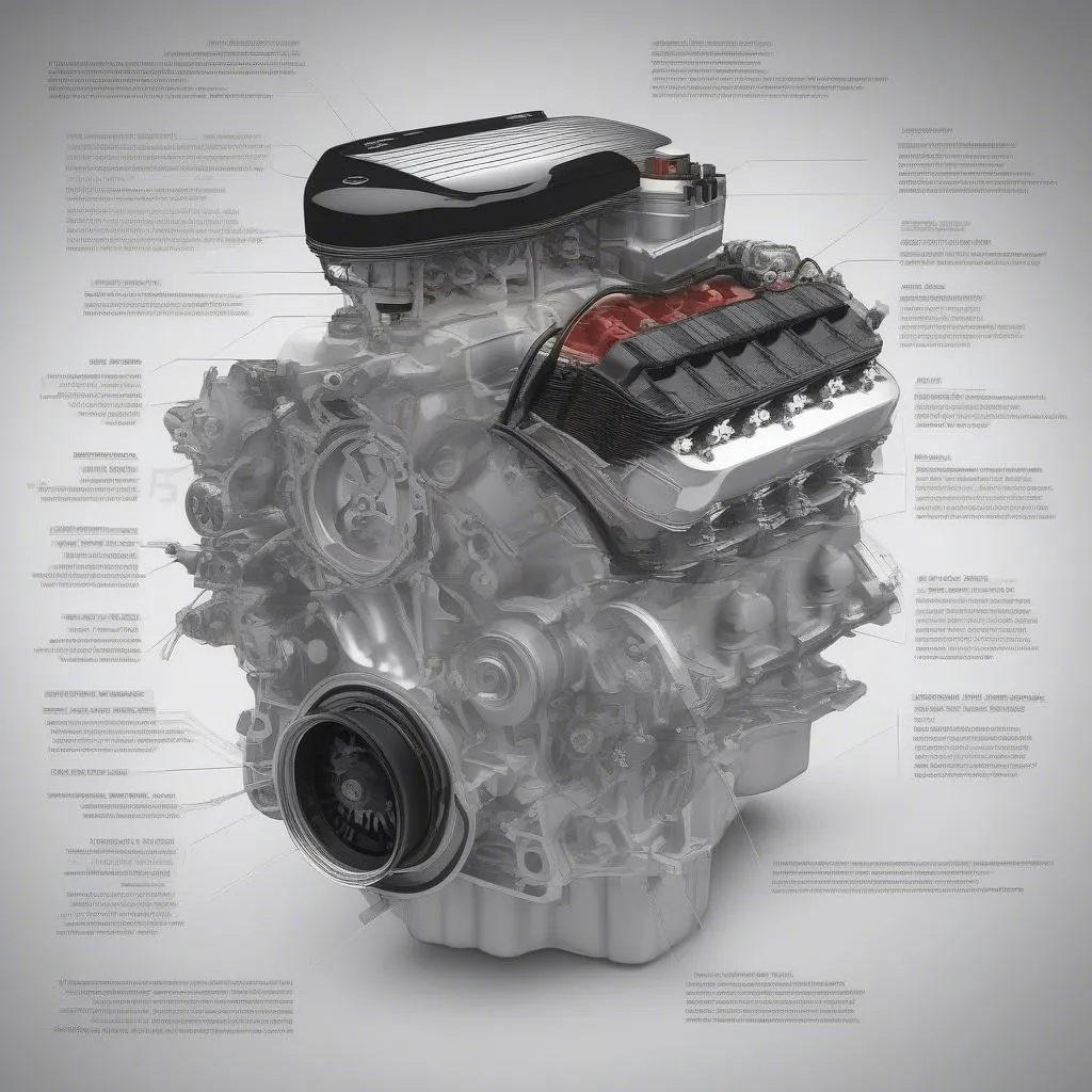 Diagramme du moteur Chrysler 300C