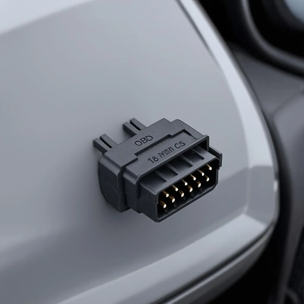 Connecteur OBD sur Citroën C5