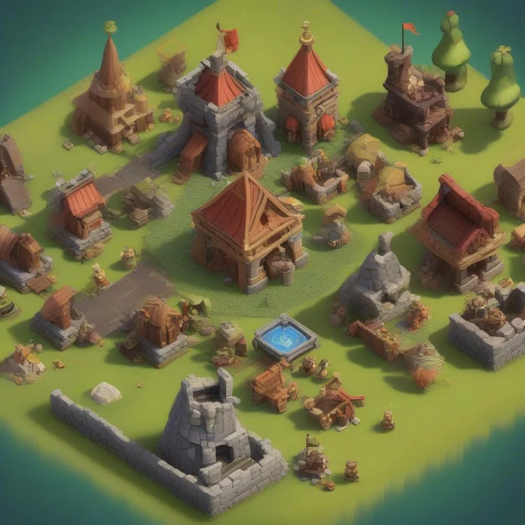 Village Clash of Clans