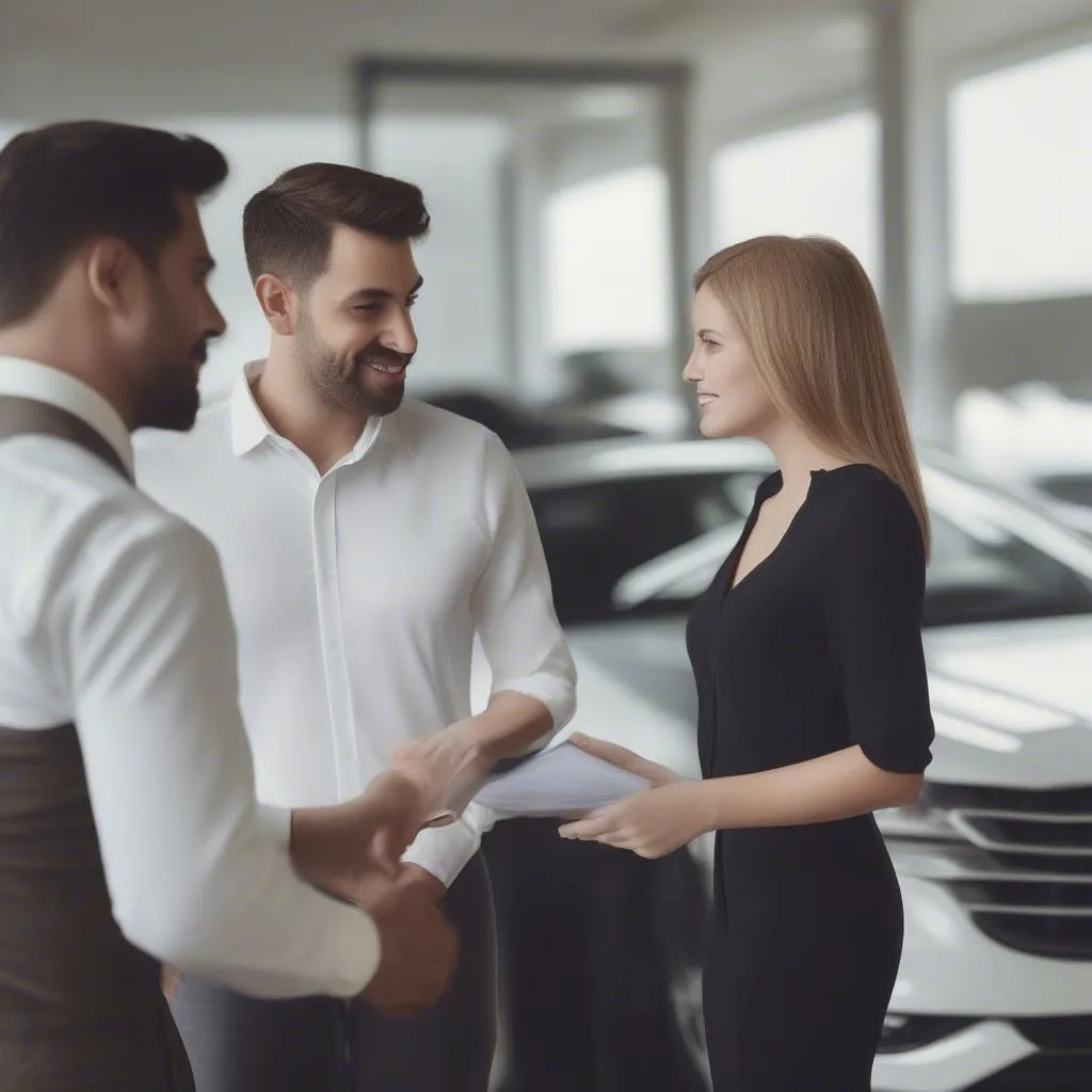 Customer Negotiating with Dealership