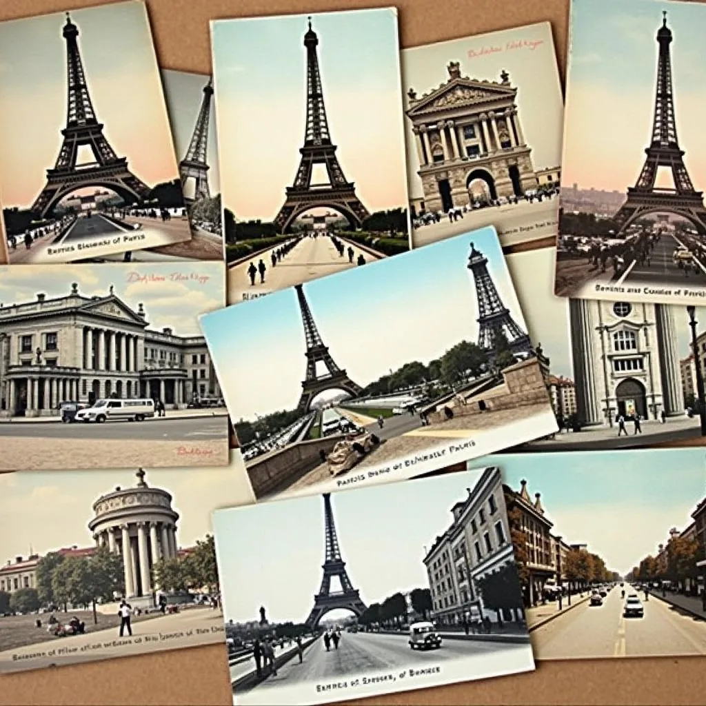 Collection de cartes postales anciennes de Paris