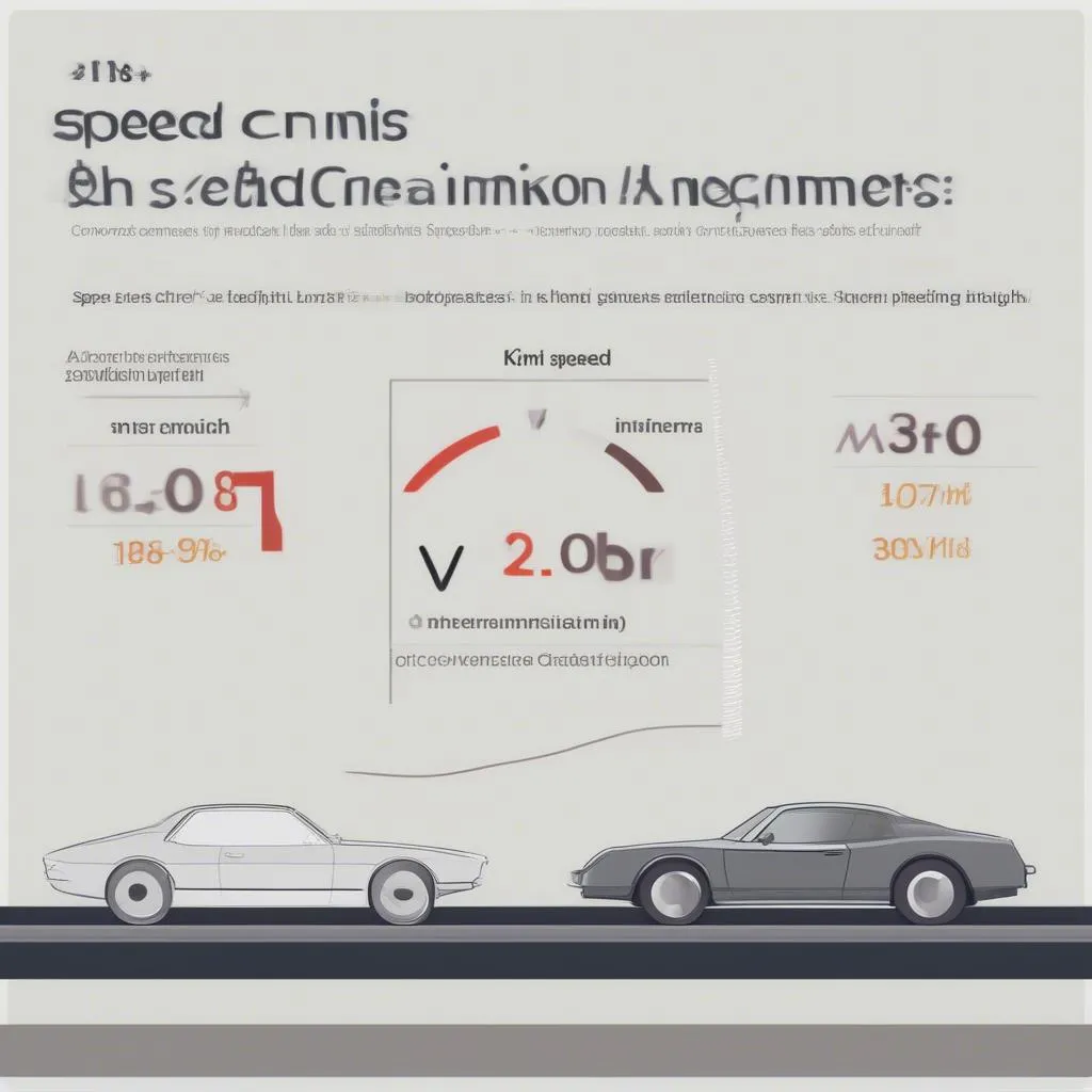 Comparer les performances des voitures européennes et américaines en mph et en km/h