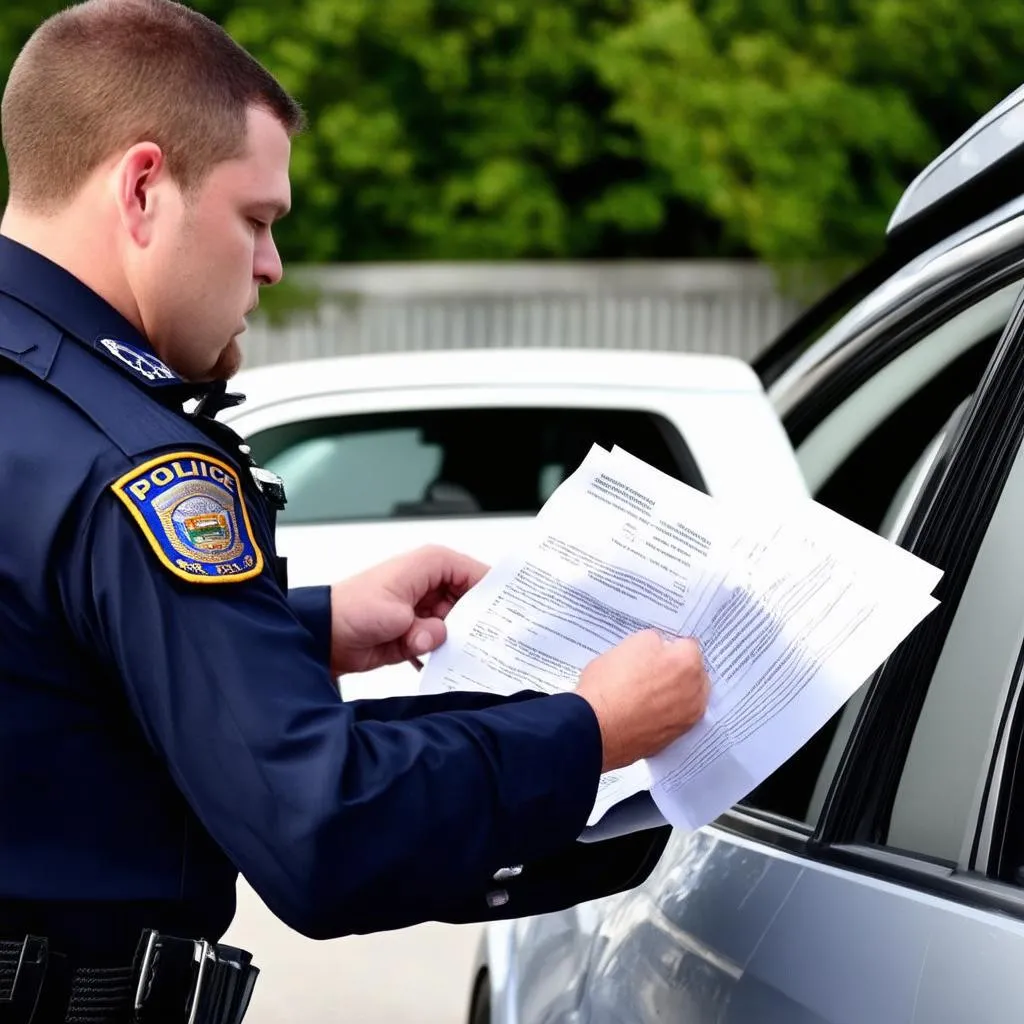 Contrôle de police