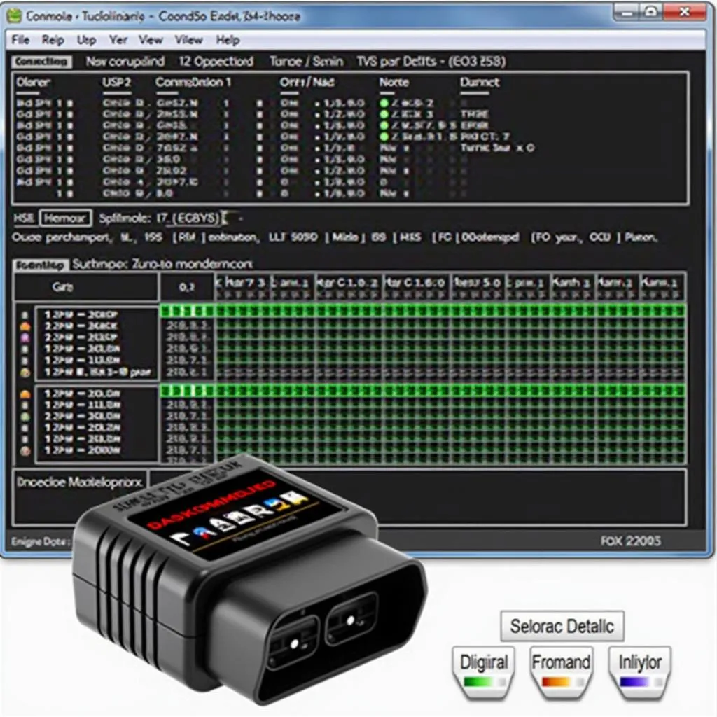 Diagnostic automobile avec Dashcommand OBD II Software