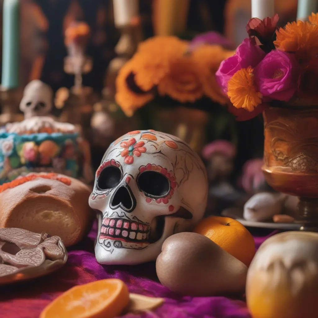 Offerings for the Day of the Dead