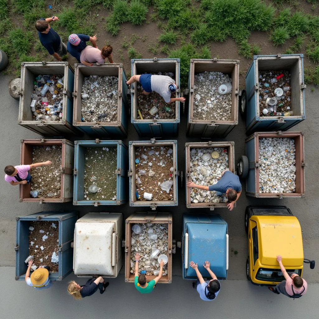 Déchetterie - Tri des déchets