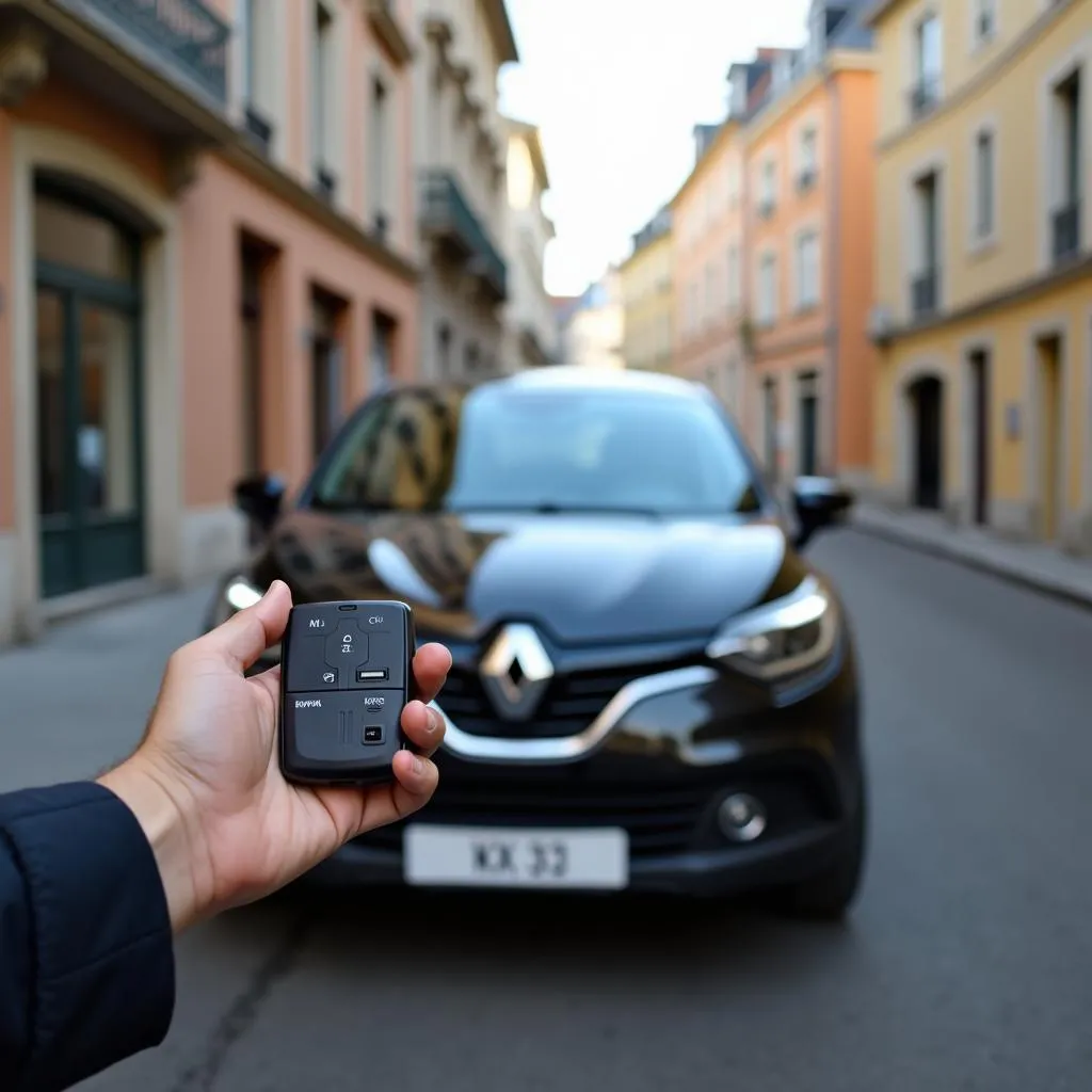 Démarrage à distance d'une voiture Renault à Lyon