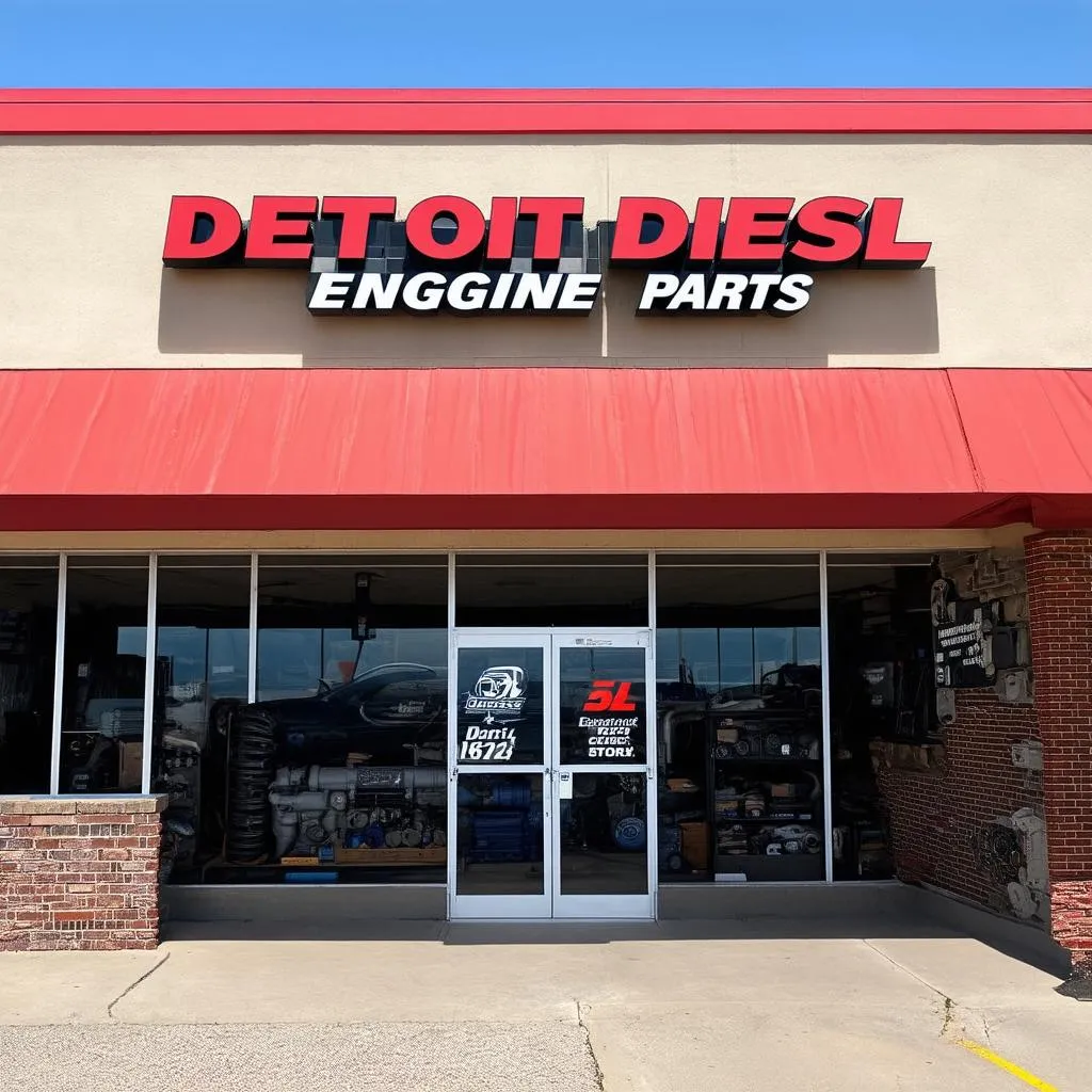 Detroit Diesel engine parts store