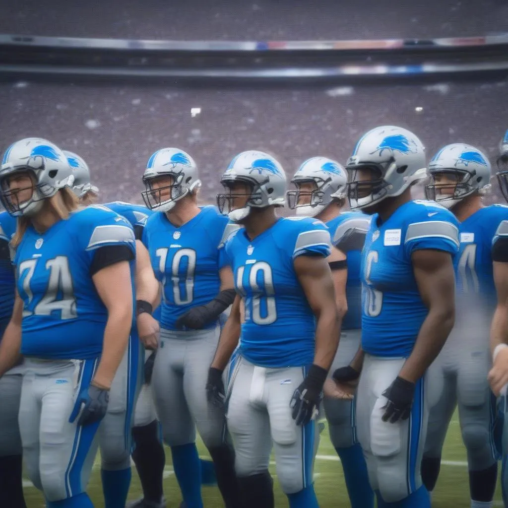 Detroit Lions Football Team