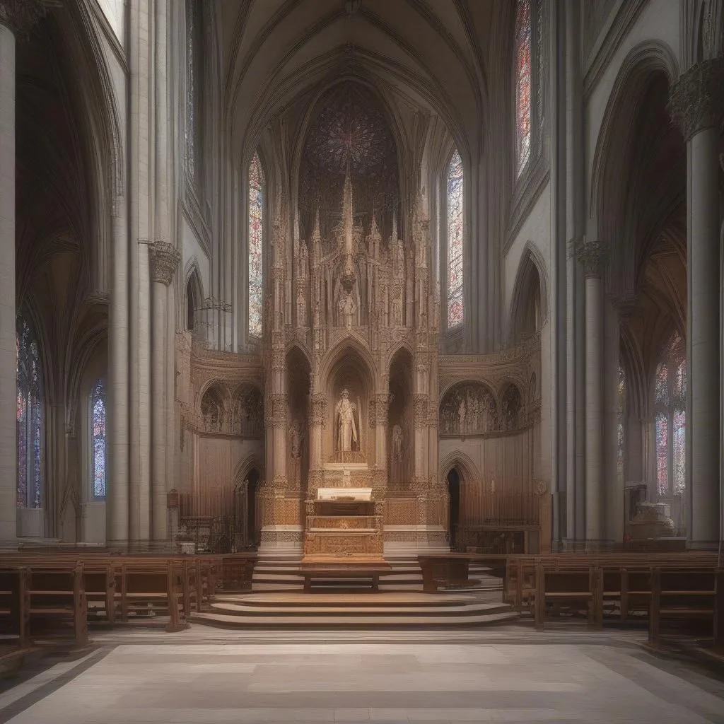 Devant d'autel de la cathédrale de Chartres