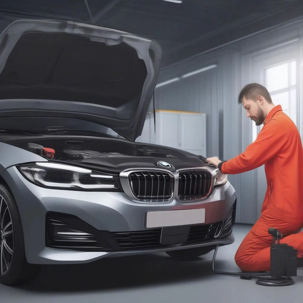 Diagnostic d'une BMW Série 3 avec l'Autel Evo2 V3