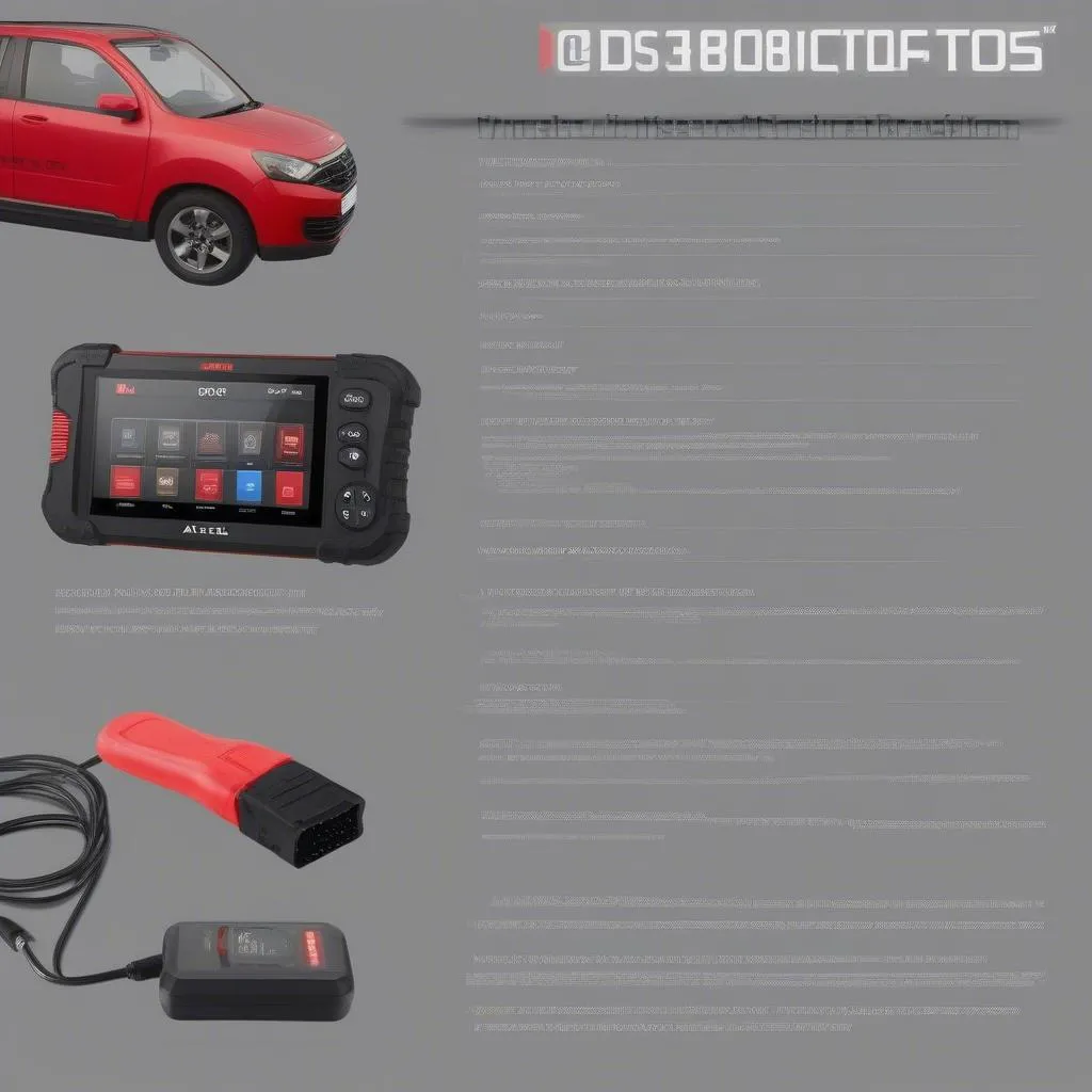 Diagnostic automobile Autel DS808