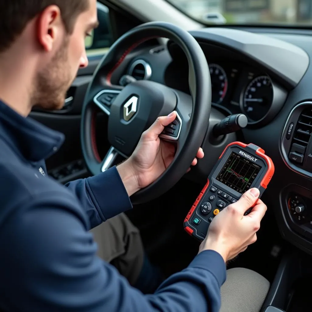 Diagnostic du code défaut CO110 sur une Renault Clio