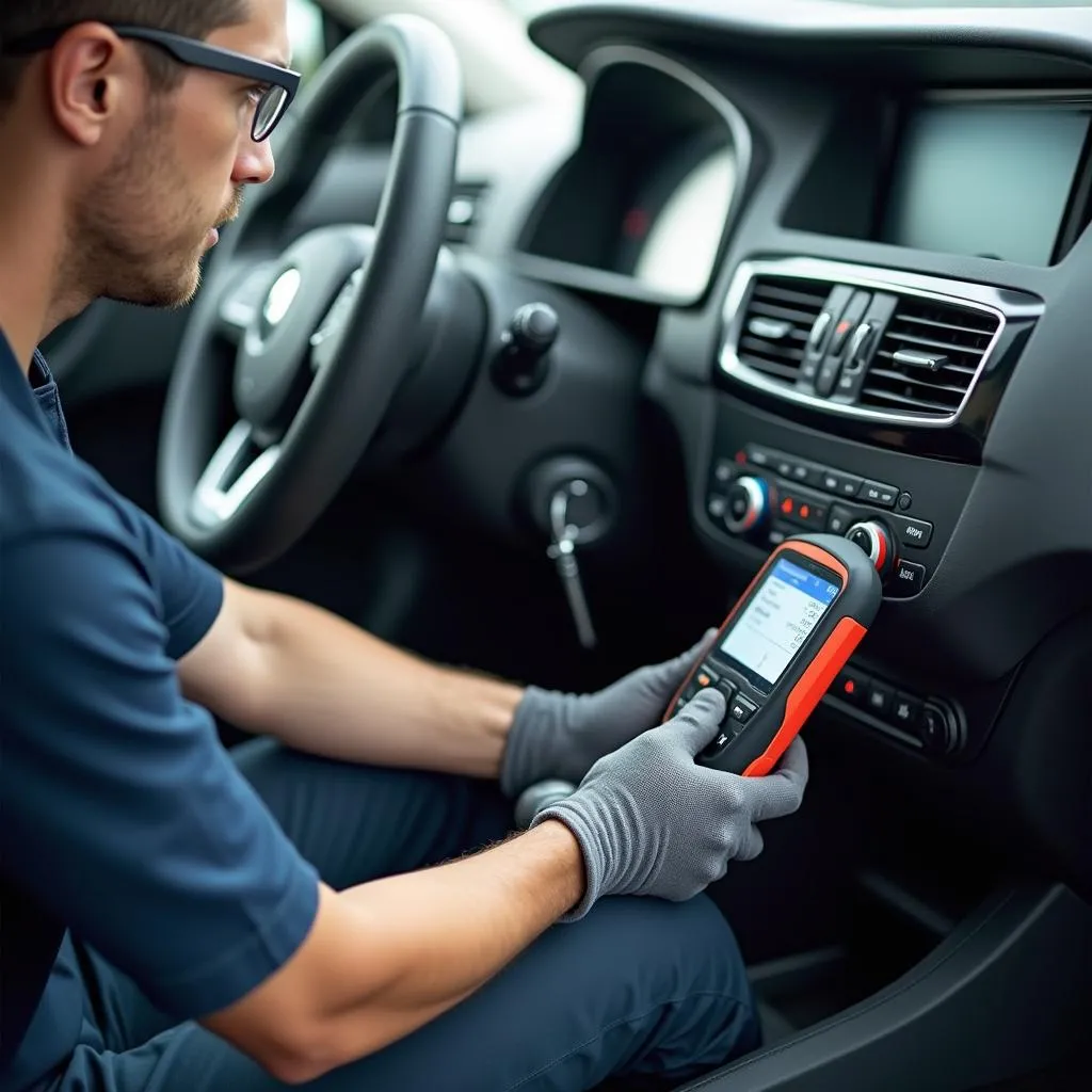 Diagnostic électronique automobile avec valise diagnostique