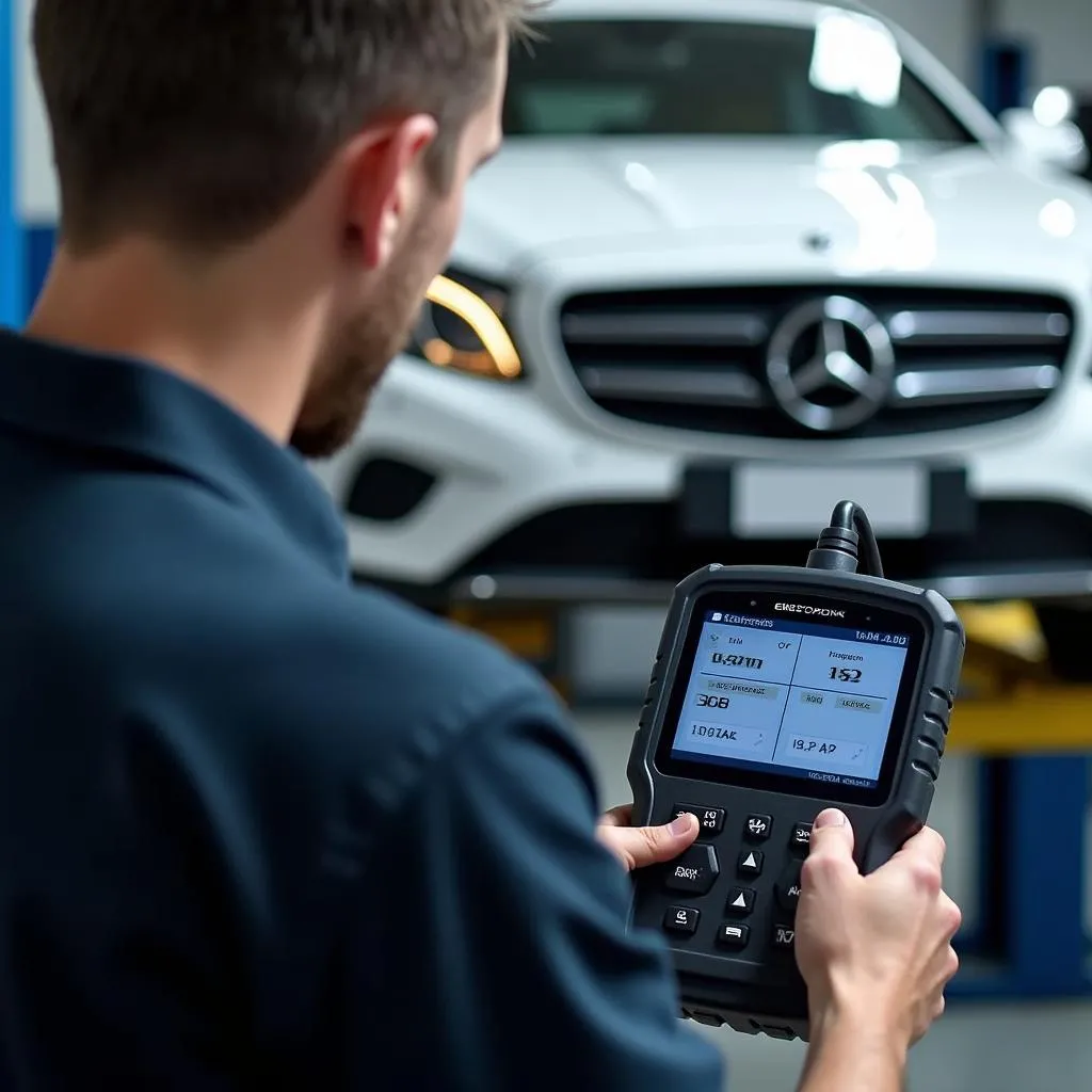 Diagnostic électronique d'une voiture