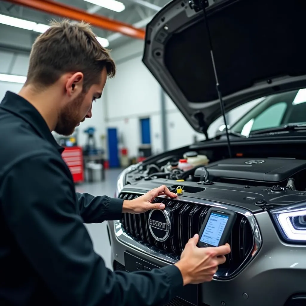 Diagnostic électronique d'une voiture moderne