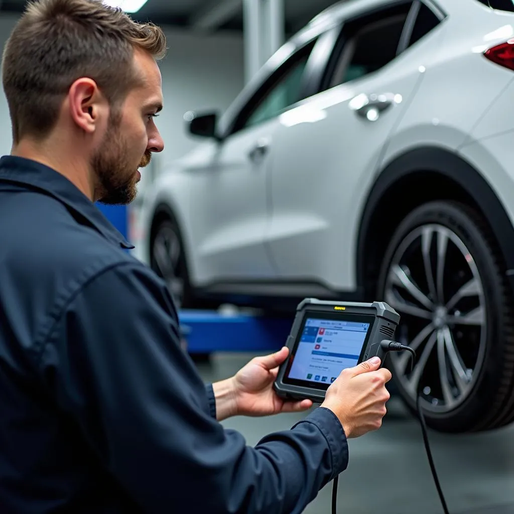 Diagnostic électronique d'une voiture moderne