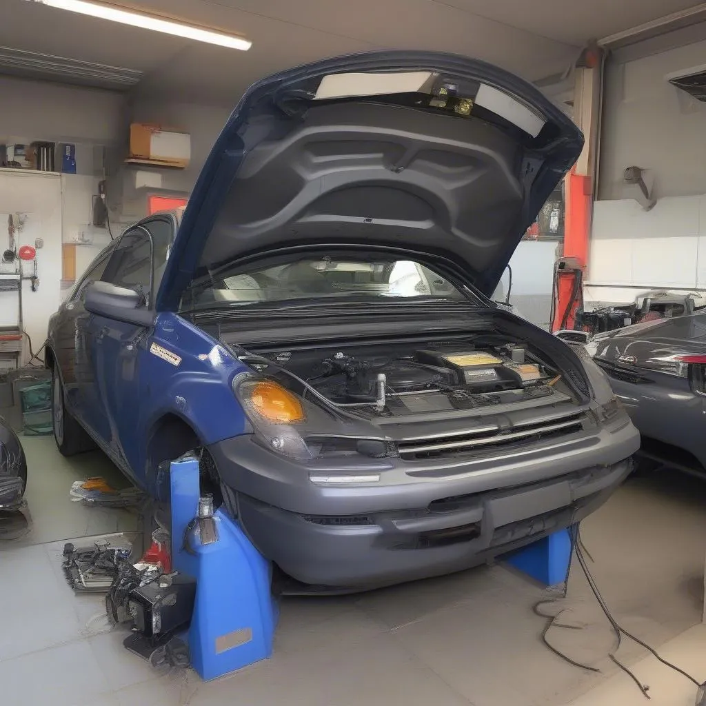 Diagnostic d'une voiture européenne