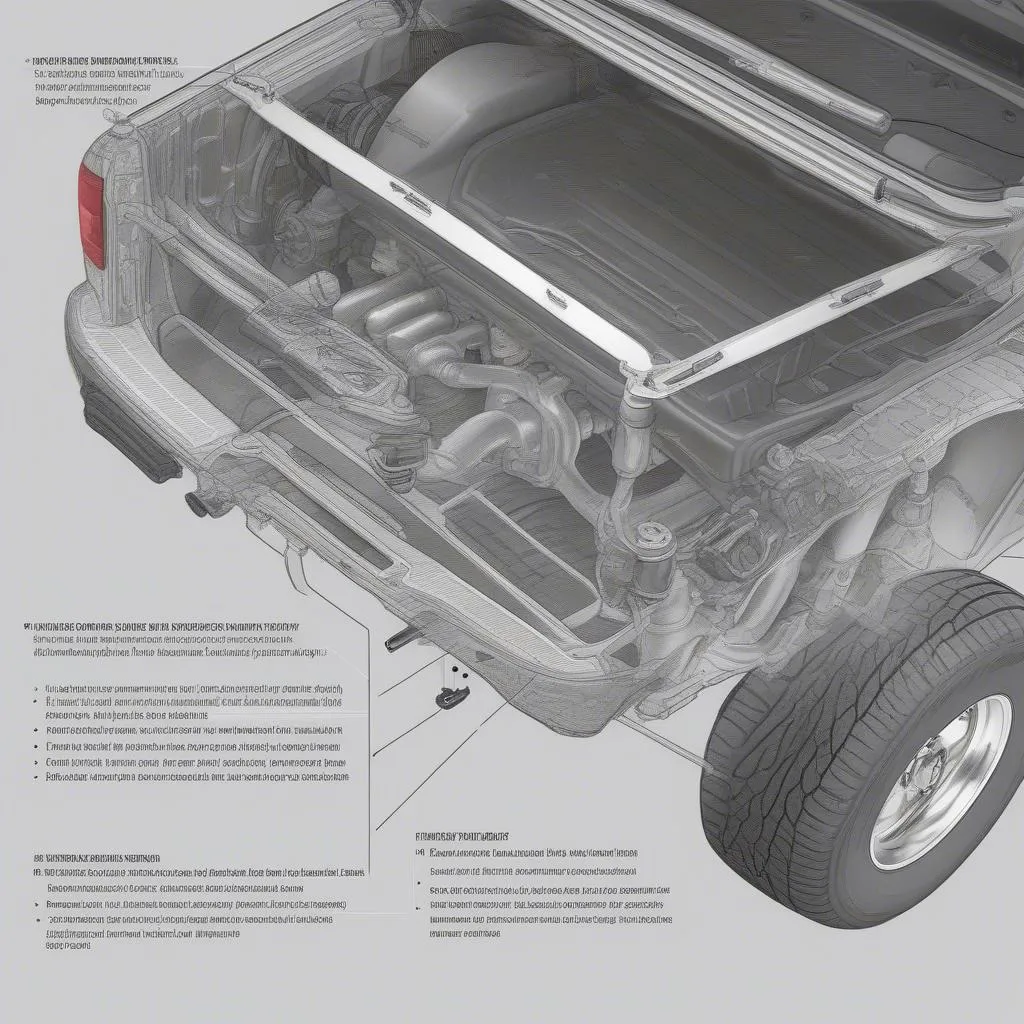 Dodge Ram 1500 Undersideschema