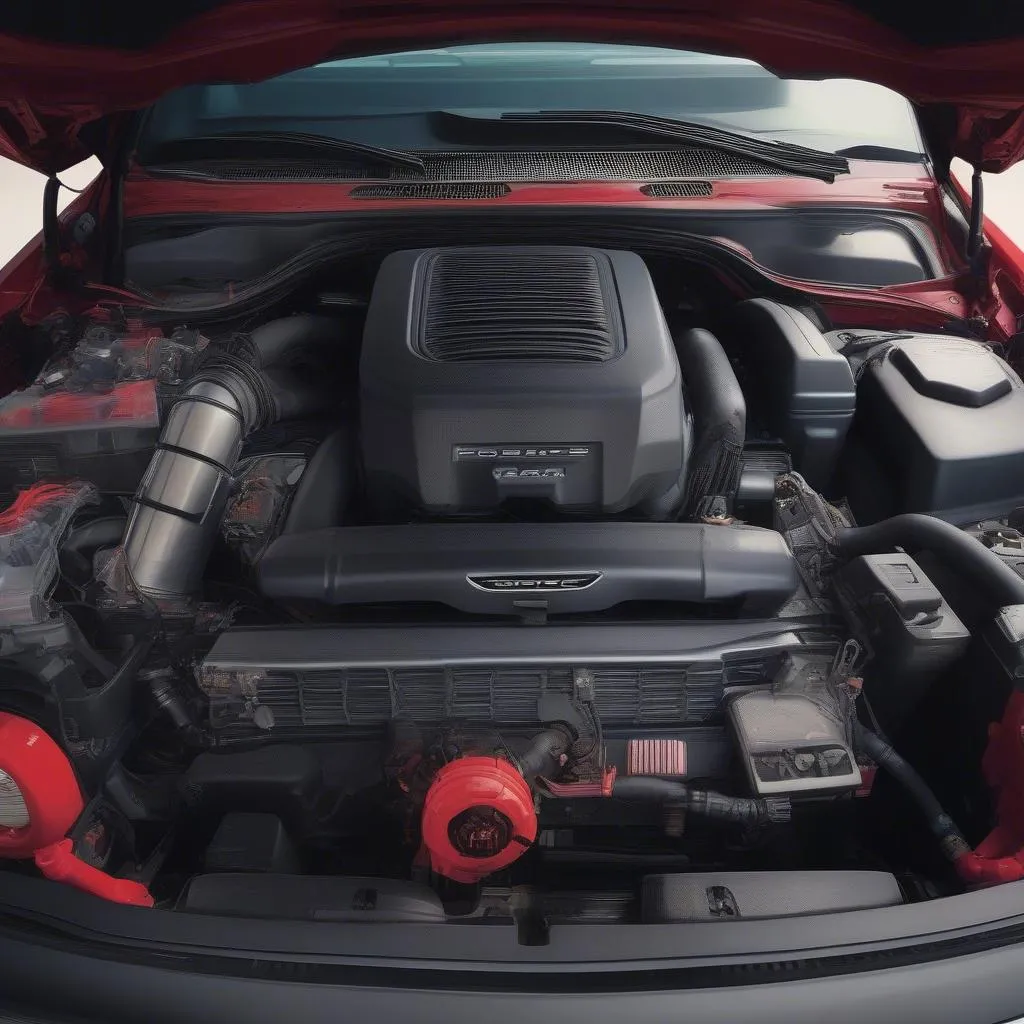 Dodge Ram Engine Bay