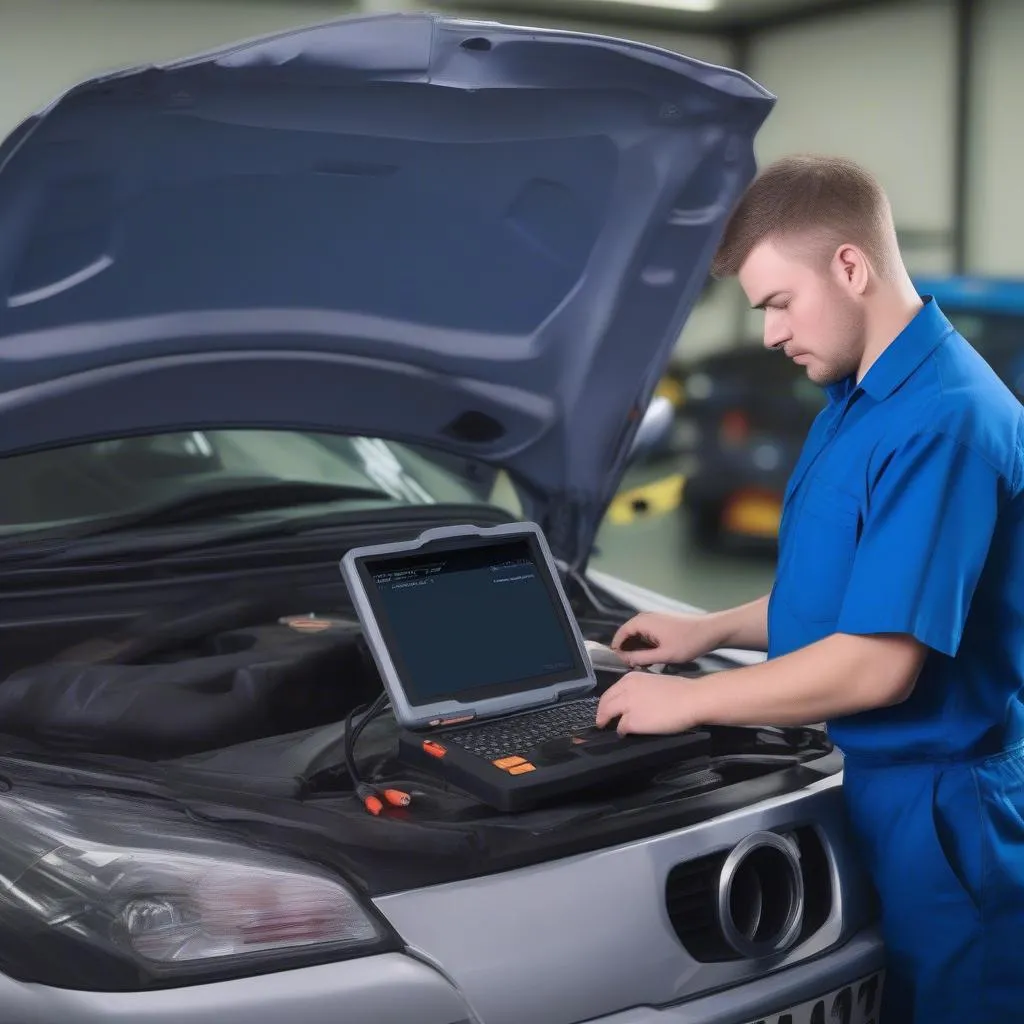 Service de diagnostic automobile DSS OBD à Hyderabad avec un scanner automobile