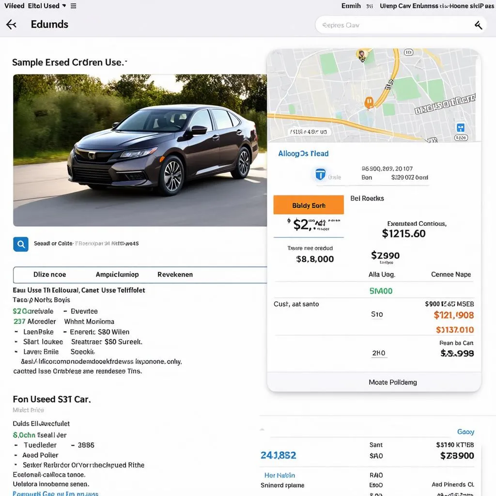 Edmunds Used Car Listing