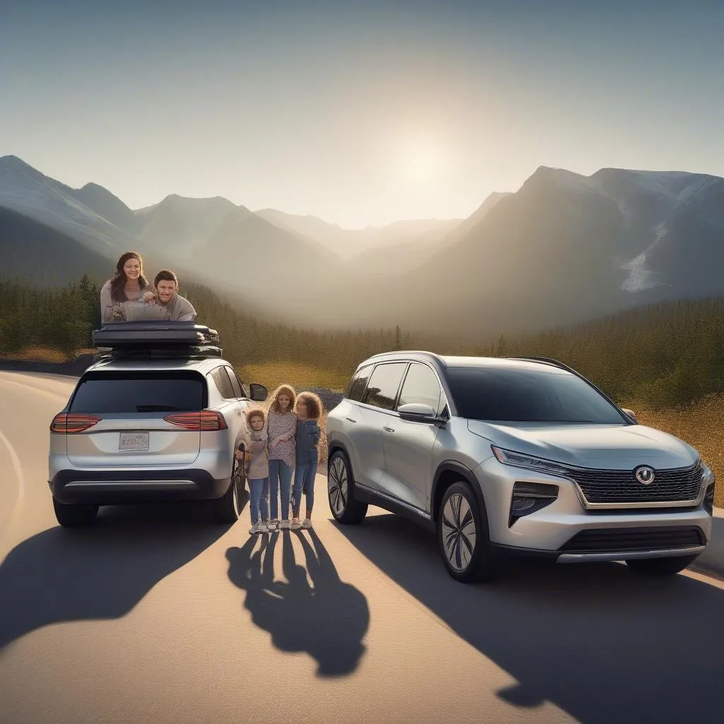 Family Electric SUV Road Trip