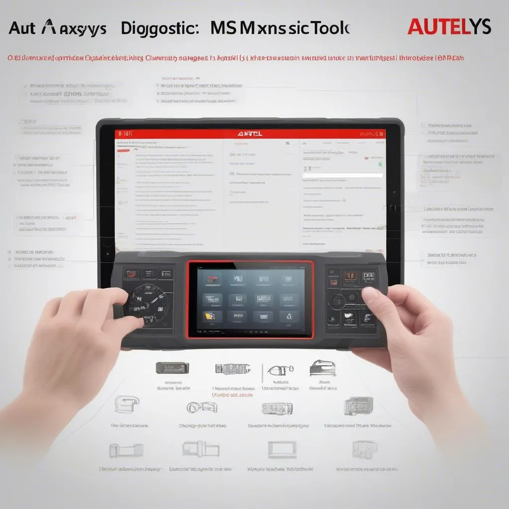 Manuel d'utilisation de la valise de diagnostic Autel MaxiSys MS908 Pro